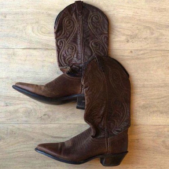 Retro Cowboy Boots - Picture 1 of 2
